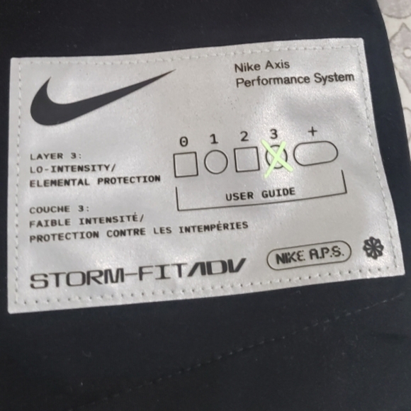 Mens Nike Black Active Jacket Size XXL - Picture 4 of 6